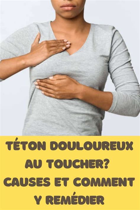 boule téton douloureux homme